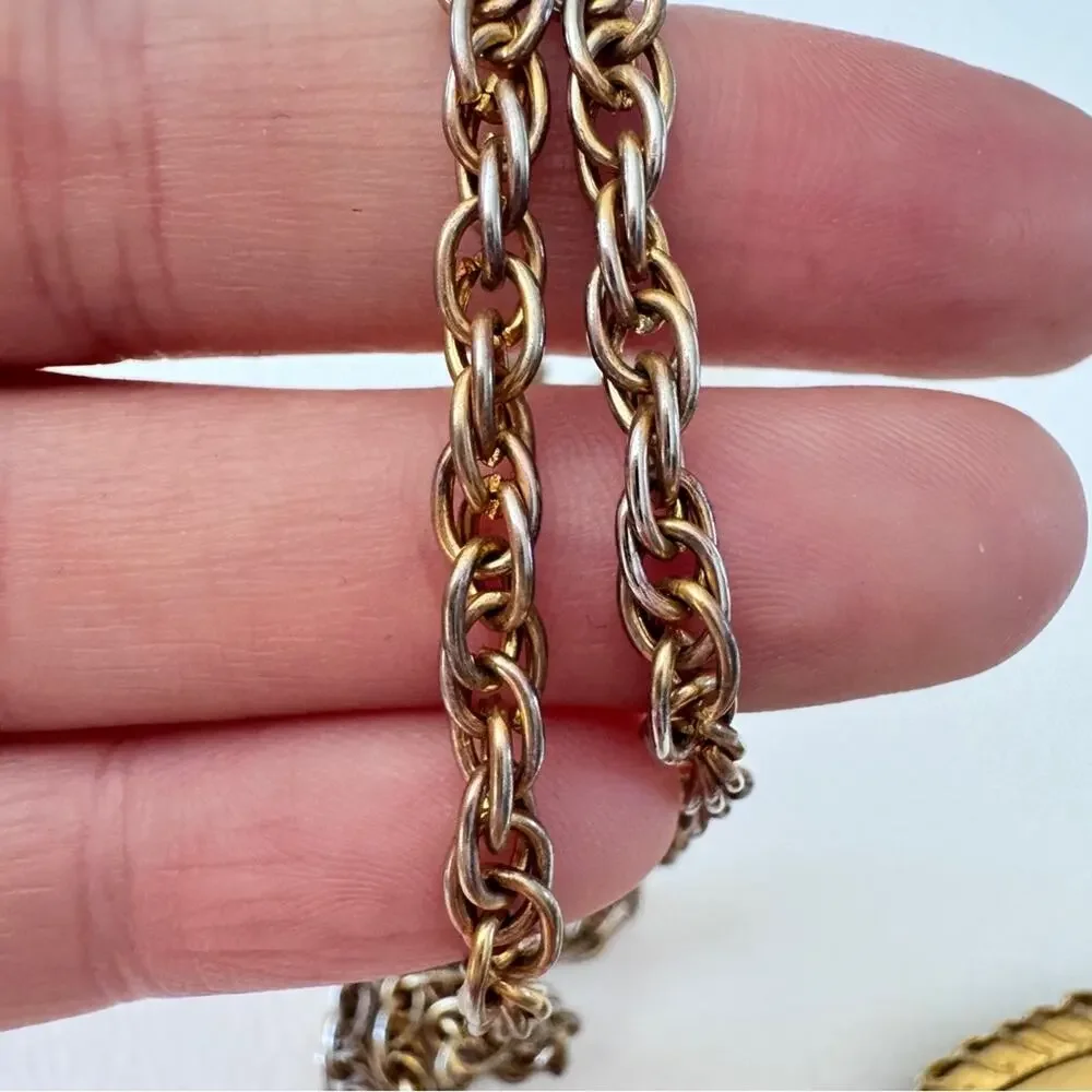 Vintage gold tone